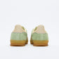 Adidas Originals - Gazelle Indoor (Semi Green Spark/Almost Yellow/Cream White)