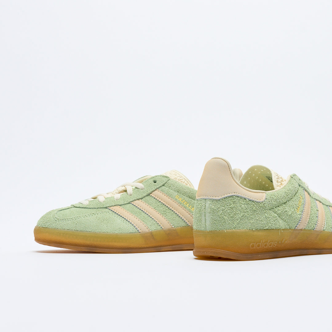 Adidas Originals - Gazelle Indoor (Semi Green Spark/Almost Yellow/Cream White)