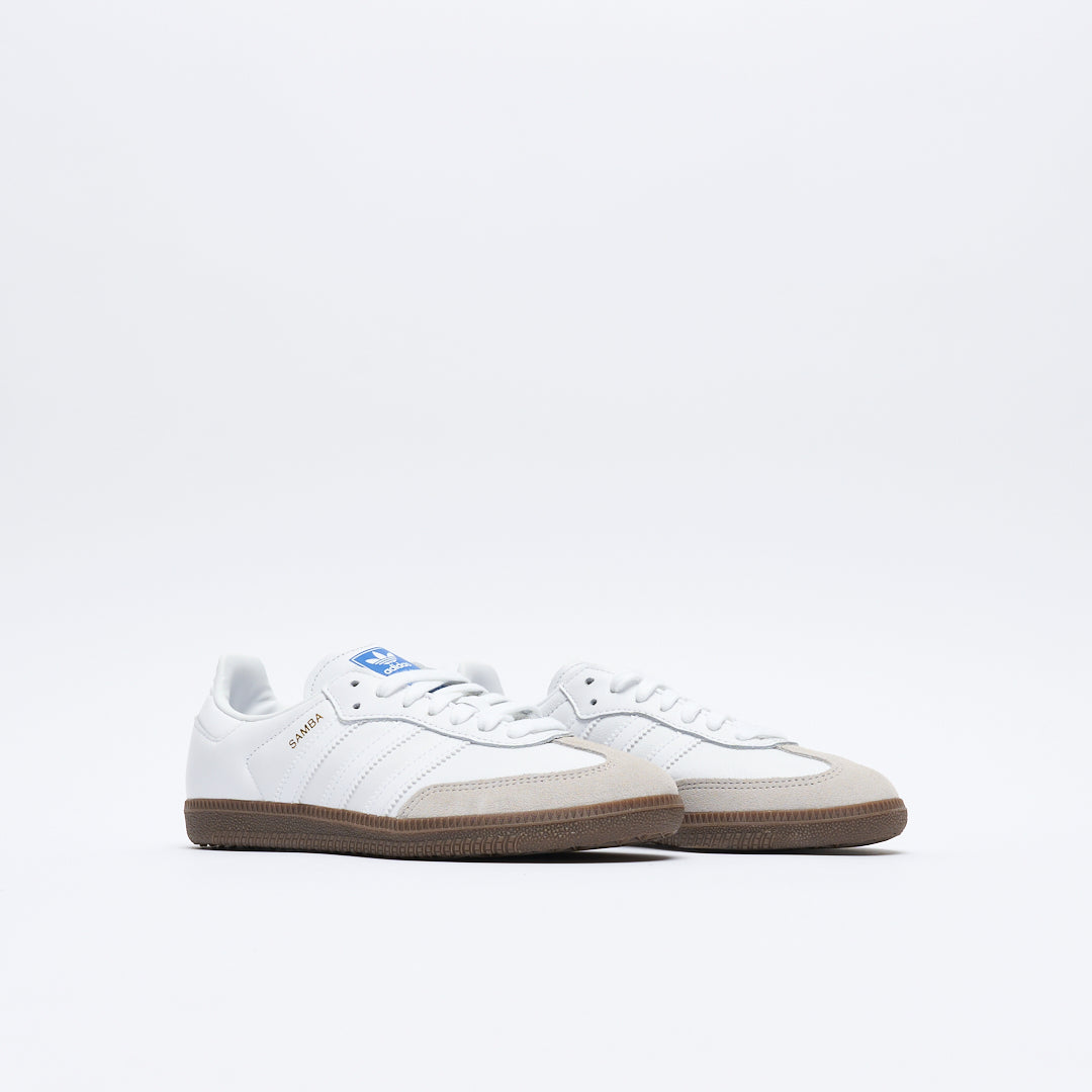 Adidas Originals - Samba OG (Cloud White/Cloud White/Gum)