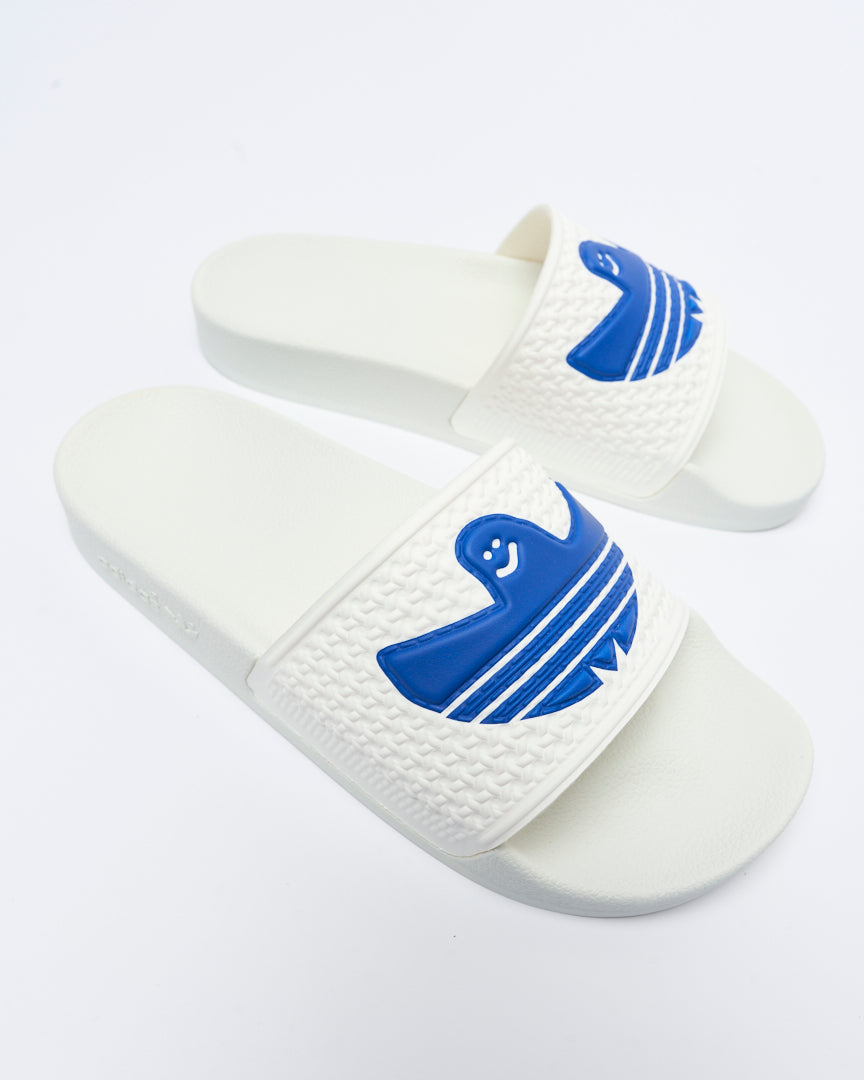 Adidas Skate - Shmoofoil  Slide (White/Blue)
