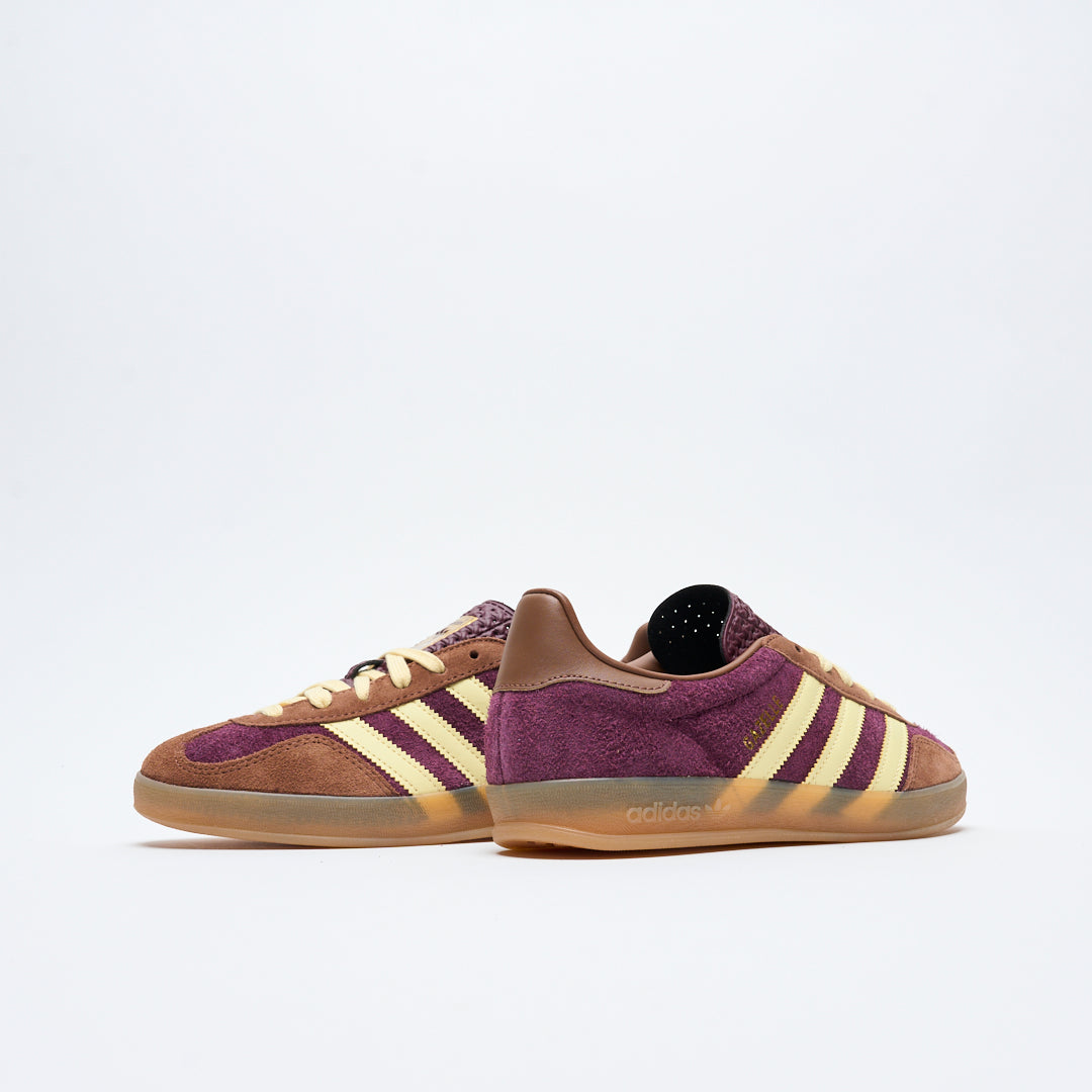 Adidas Originals - Gazelle Indoor (Maroon/Almost Yellow/Preloved Brown)