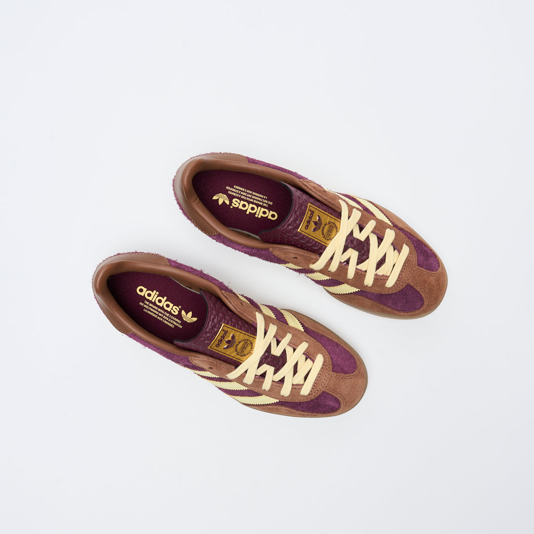 Adidas Originals - Gazelle Indoor (Maroon/Almost Yellow/Preloved Brown)