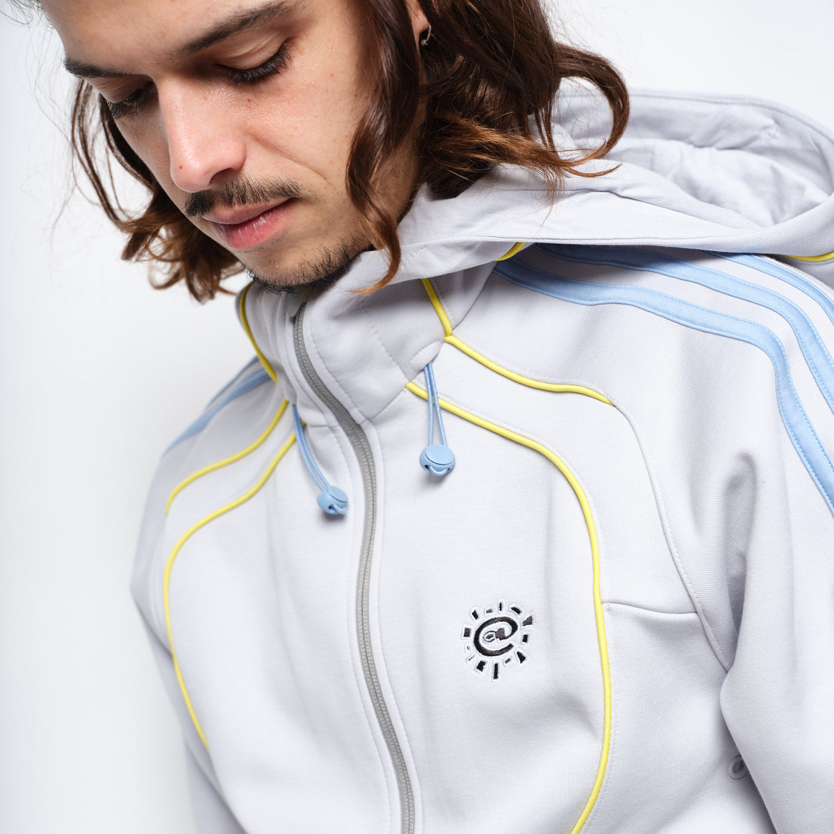 Always Do What You Should Do x Adidas Skate - ADWYSD Spacer Teamgeist Full Zip Hoodie