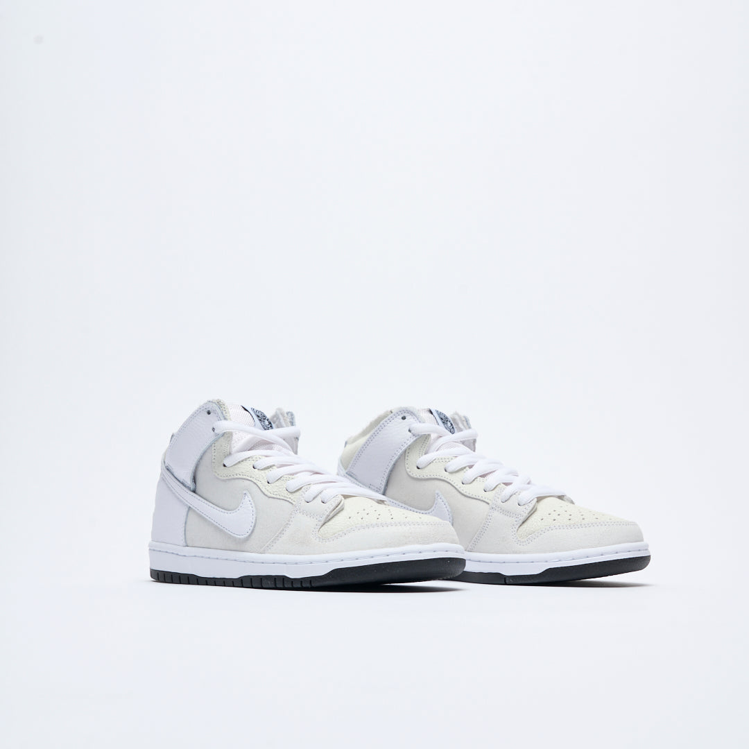 Anti-Hero Skateboards x Nike SB - Dunk High QS (White/White-Black)