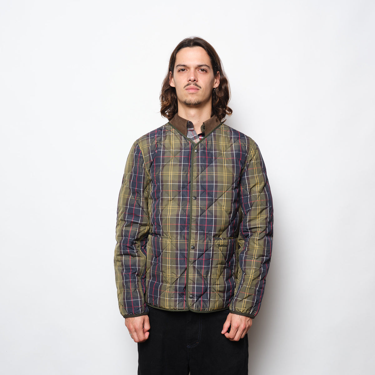 Barbour Lightweight Down Reversible Jacket Classic Tartan