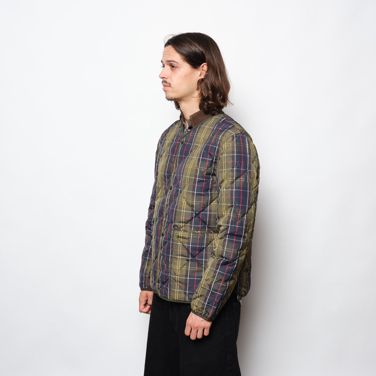 Barbour Lightweight Down Reversible Jacket Classic Tartan
