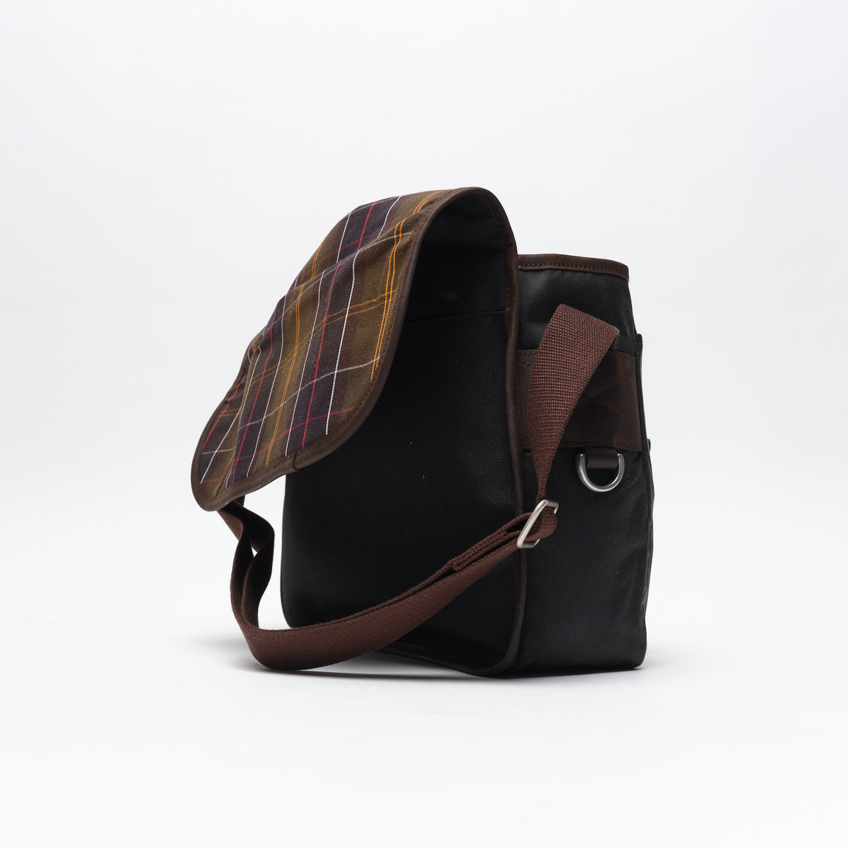 A.P.C x Barbour - Wax Tarras Bag (Dark Sage)