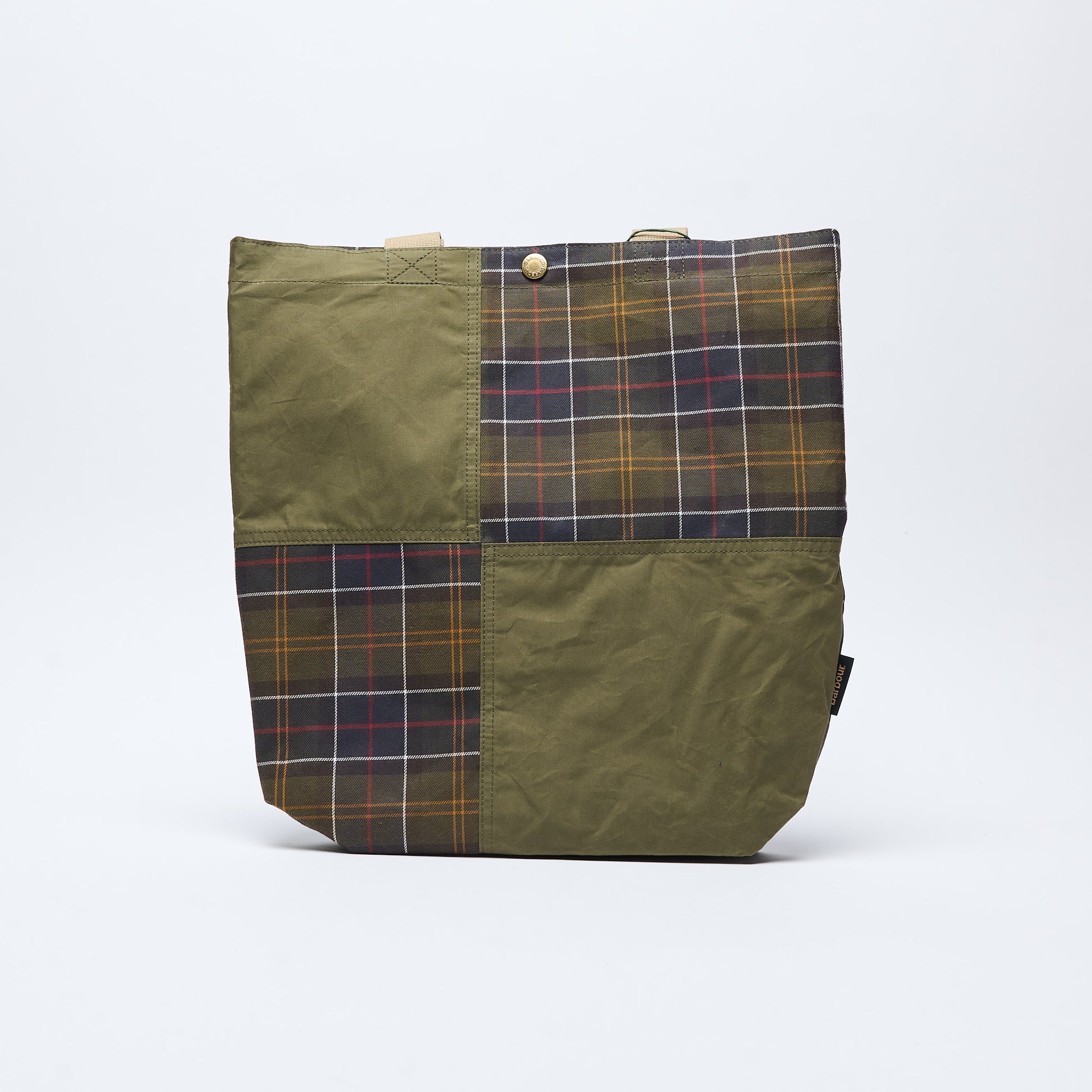 Barbour - Transport Patchwork Tote Bag (Dusky Green)