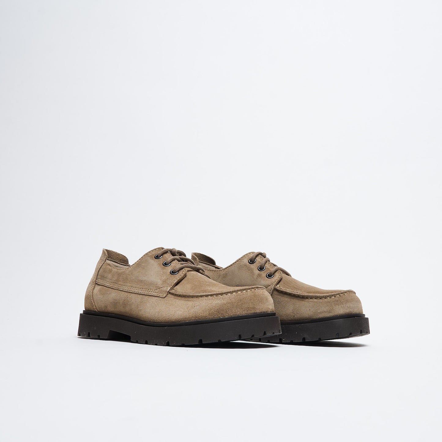 Birkenstock - Highwood Moc Lace Low LEVE (Gray Taupe)