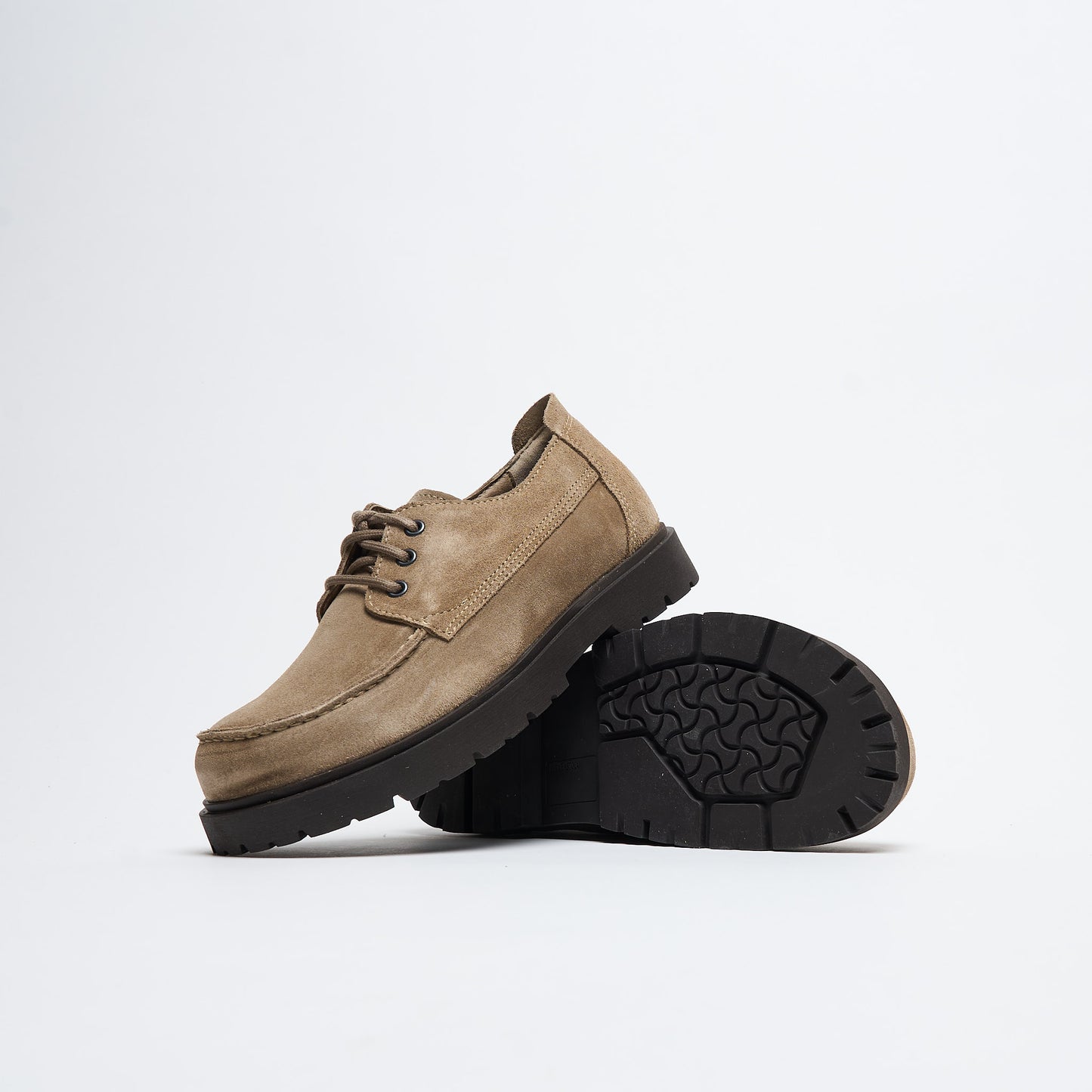 Birkenstock - Highwood Moc Lace Low LEVE (Gray Taupe)