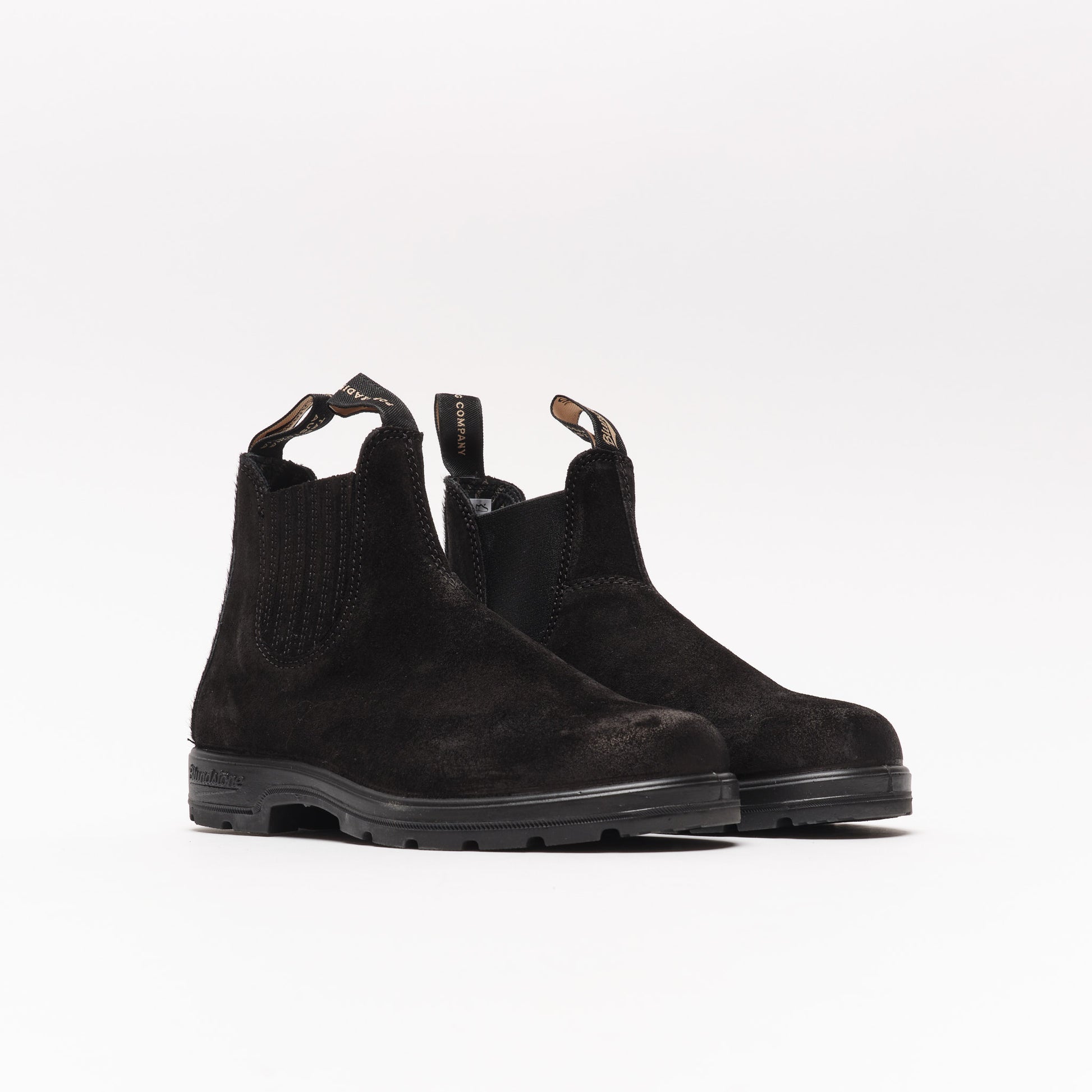 Pop Trading Co x Bluntstone Chelsea Boots 2622 Double Black