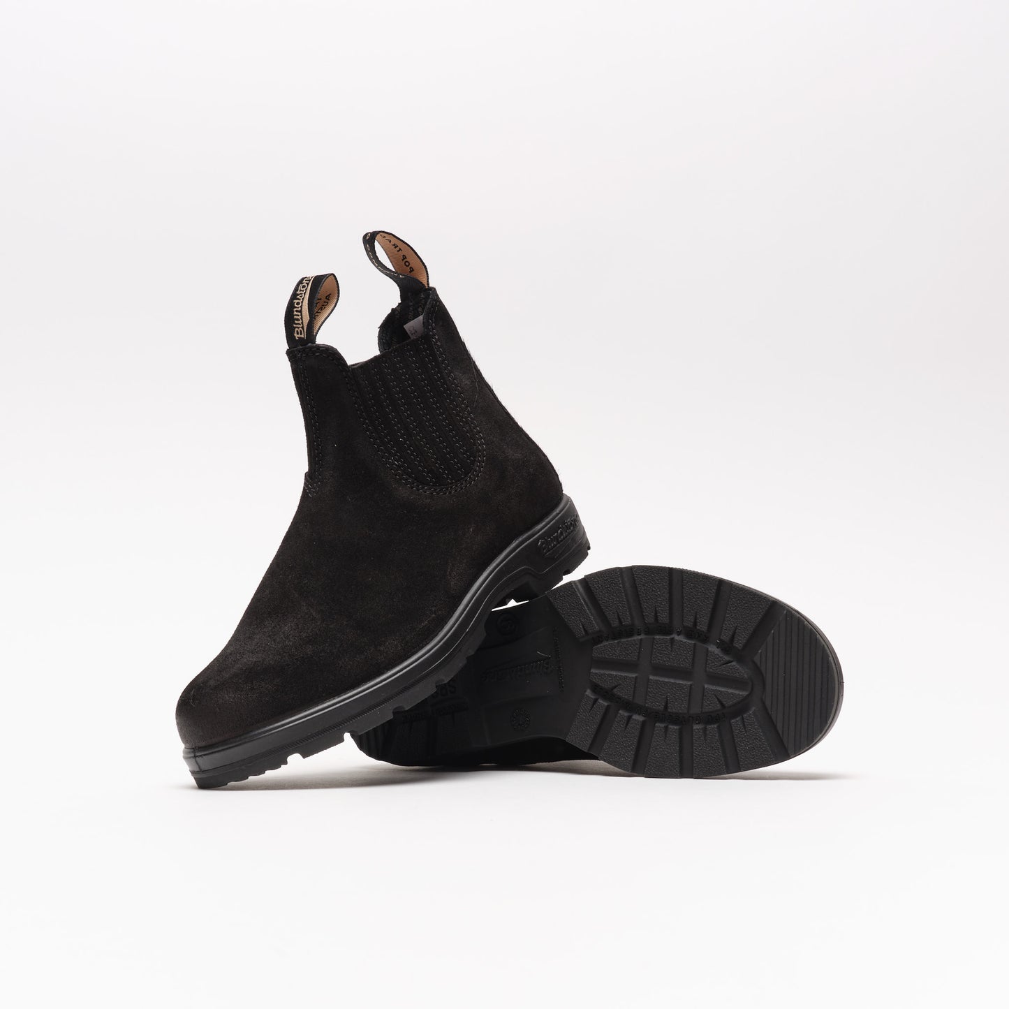 Pop Trading Co x Bluntstone Chelsea Boots 2622 Double Black