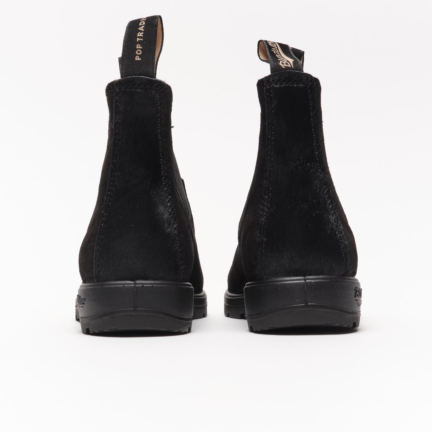 Pop Trading Co x Bluntstone Chelsea Boots 2622 Double Black