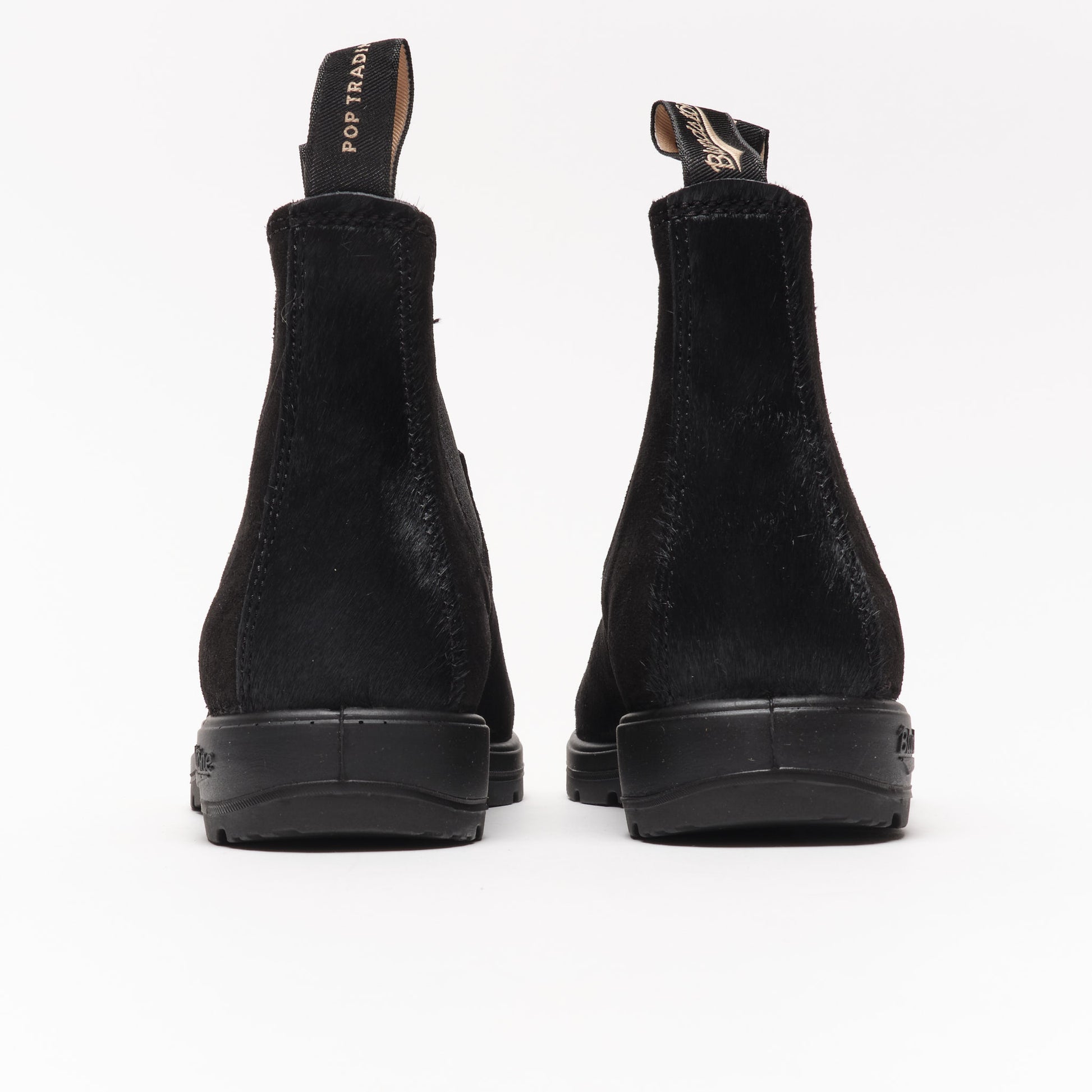Pop Trading Co x Bluntstone Chelsea Boots 2622 Double Black