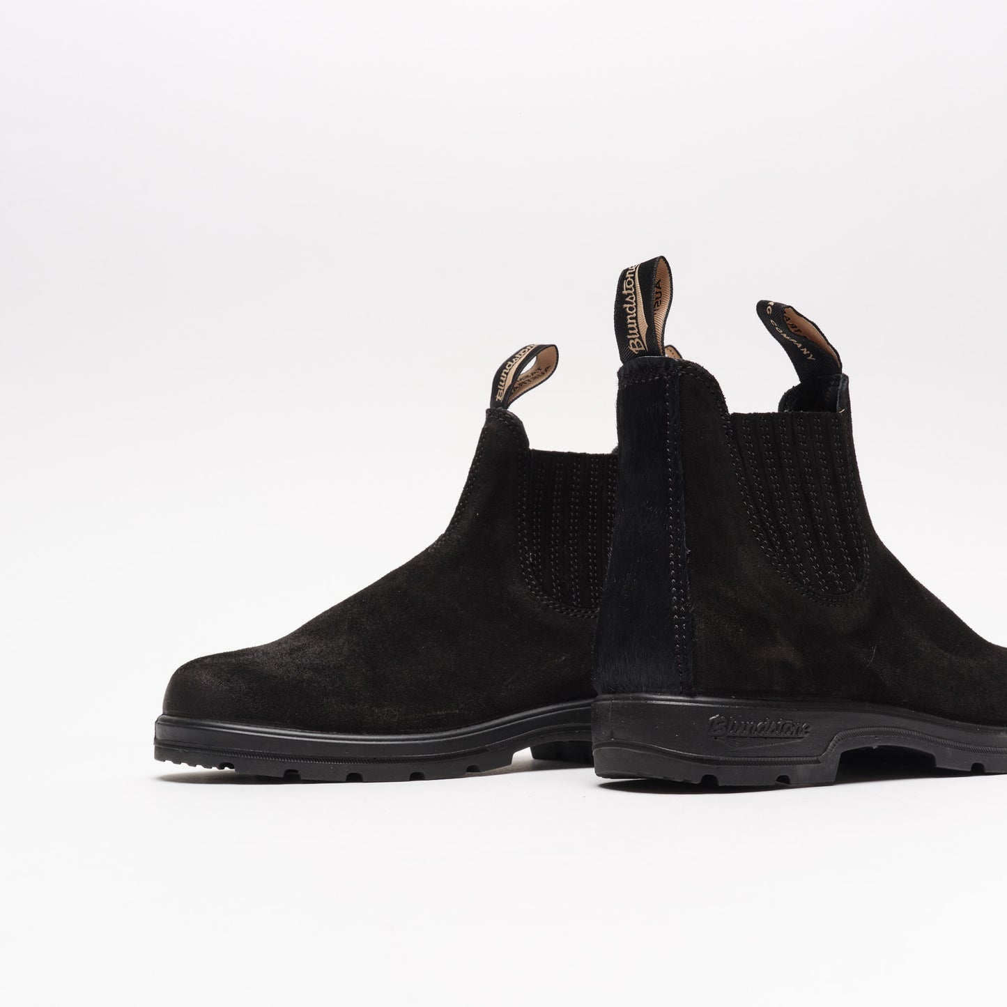 Pop Trading Co x Bluntstone Chelsea Boots 2622 Double Black