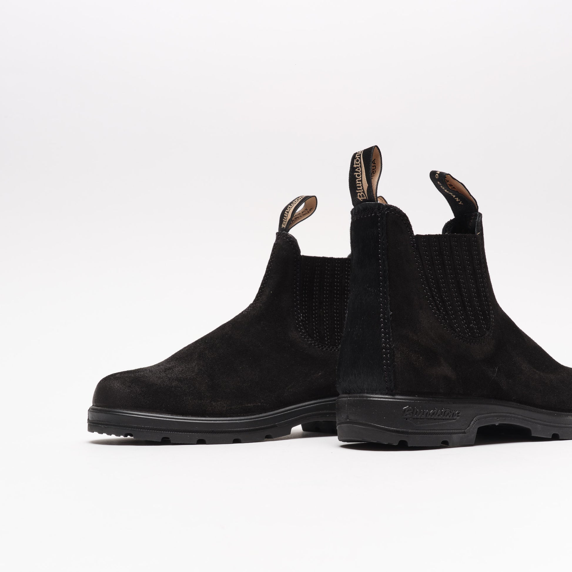 Pop Trading Co x Bluntstone Chelsea Boots 2622 Double Black