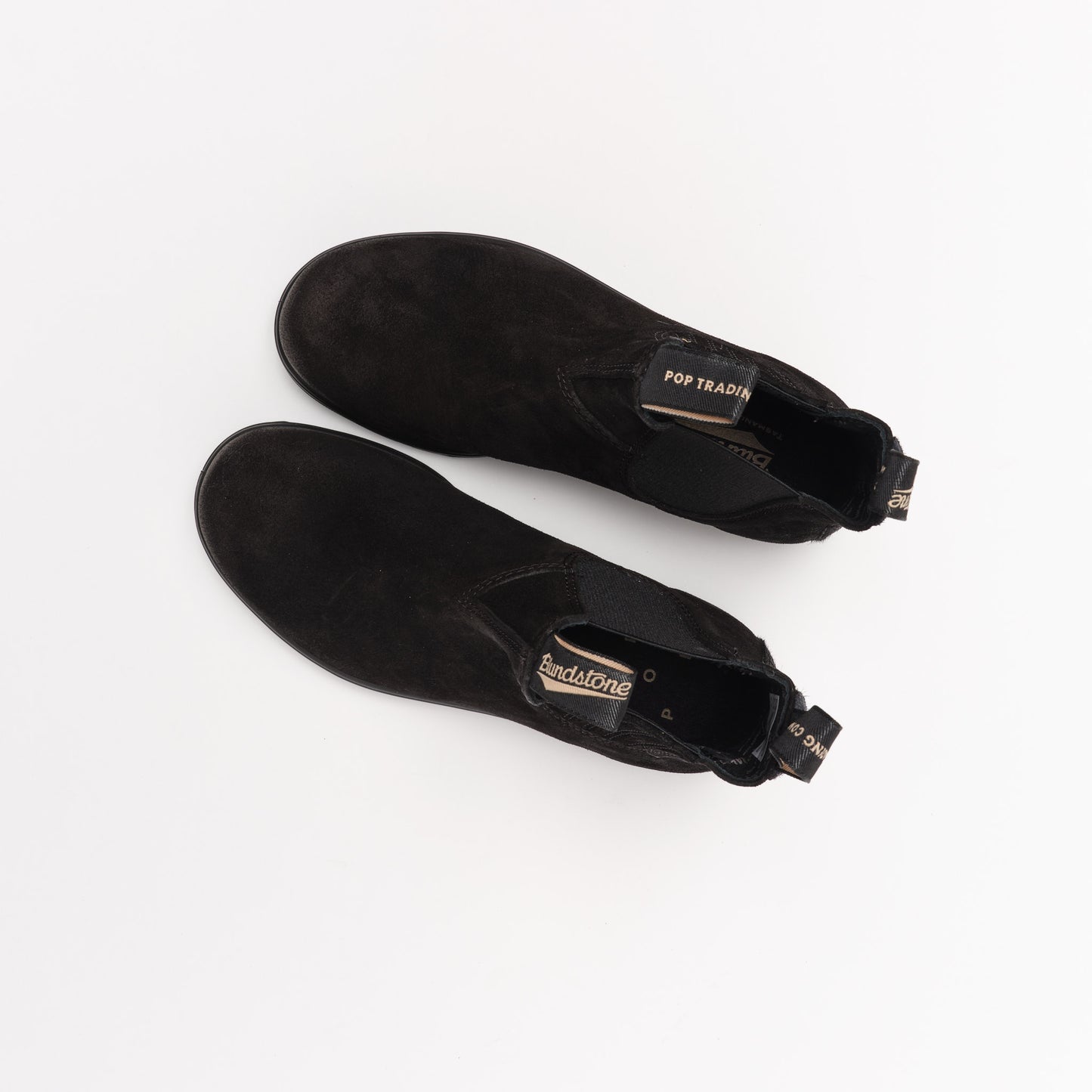 Pop Trading Co x Bluntstone Chelsea Boots 2622 Double Black