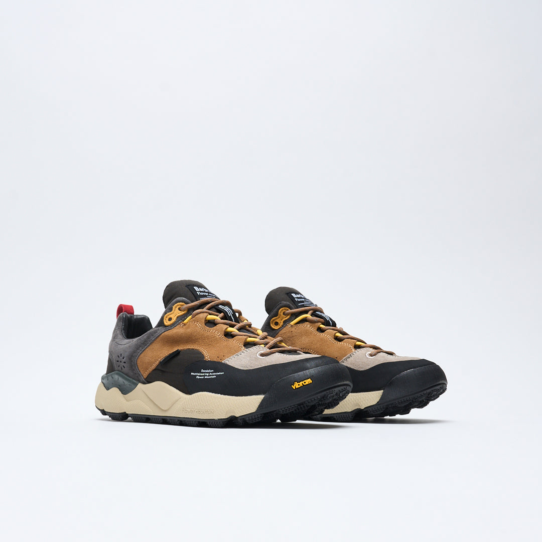 Barbour x Flower Mountain - Back Country Suede/Nylon (Brown/Beige)