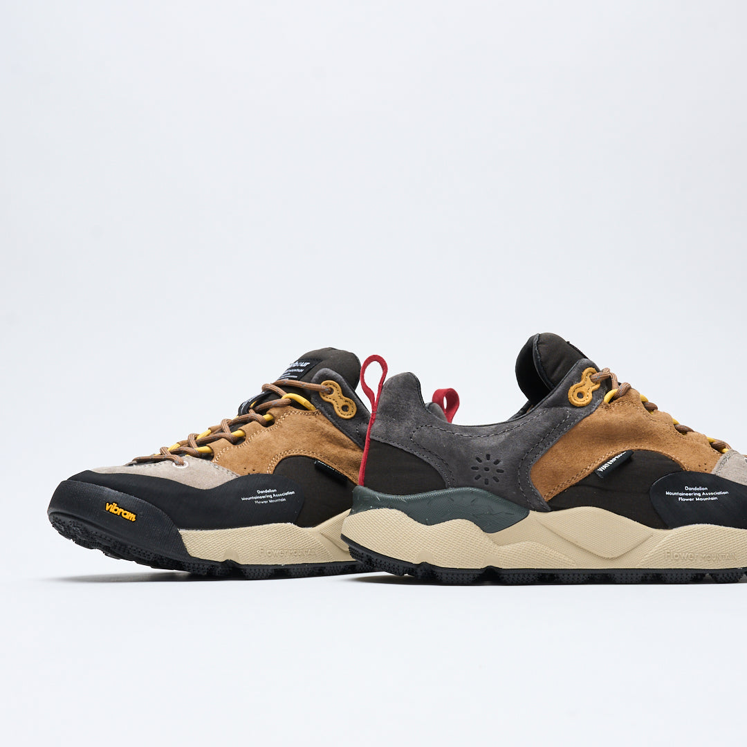 Barbour x Flower Mountain - Back Country Suede/Nylon (Brown/Beige)