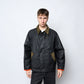 Barbour x Flower Mountain - Mountain OS Transport Wax Nylon Jacket (Navy/Orange)