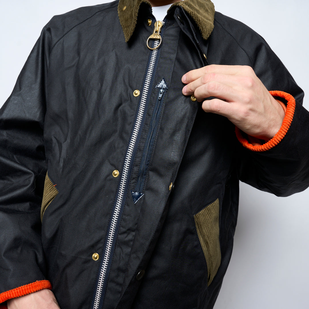 Barbour international jacket Orange deals
