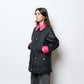 Barbour - Icons Modern Beadnell Waxed Jacket (Navy/Fuchsia)