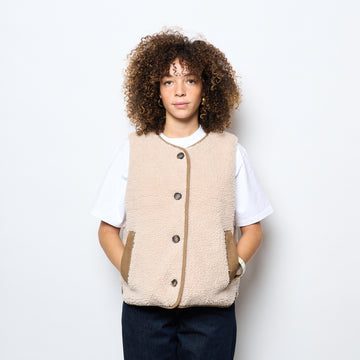 Barbour - Luciana Fleece Gilet (Natural)