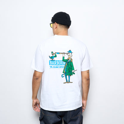 Barbour - Mr Solway OS Graphic T-Shirt (White)