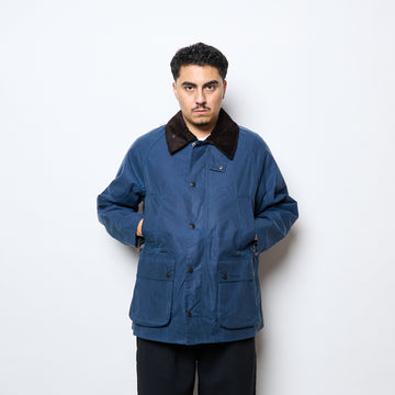 Barbour - OS Bedale Wax Jacket (Washed Cobalt)