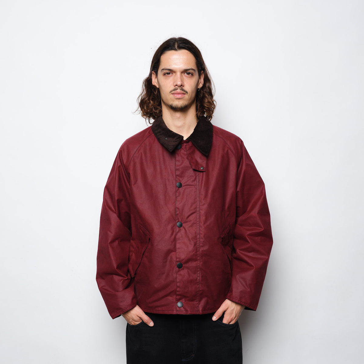 Barbour - OS Transport Wax Jacket (Biking Red)