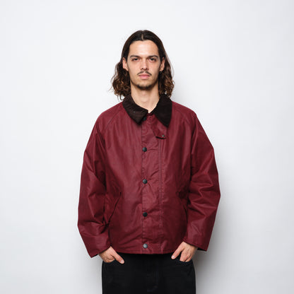 Barbour - OS Transport Wax Jacket (Biking Red)