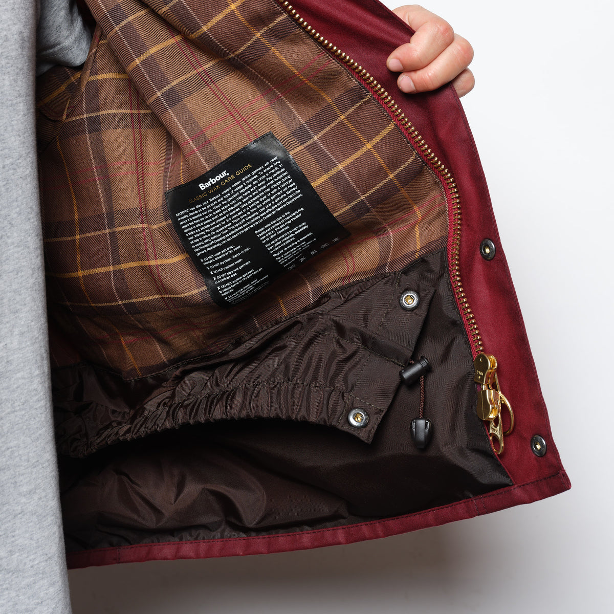 Barbour - OS Transport Wax Jacket (Biking Red)