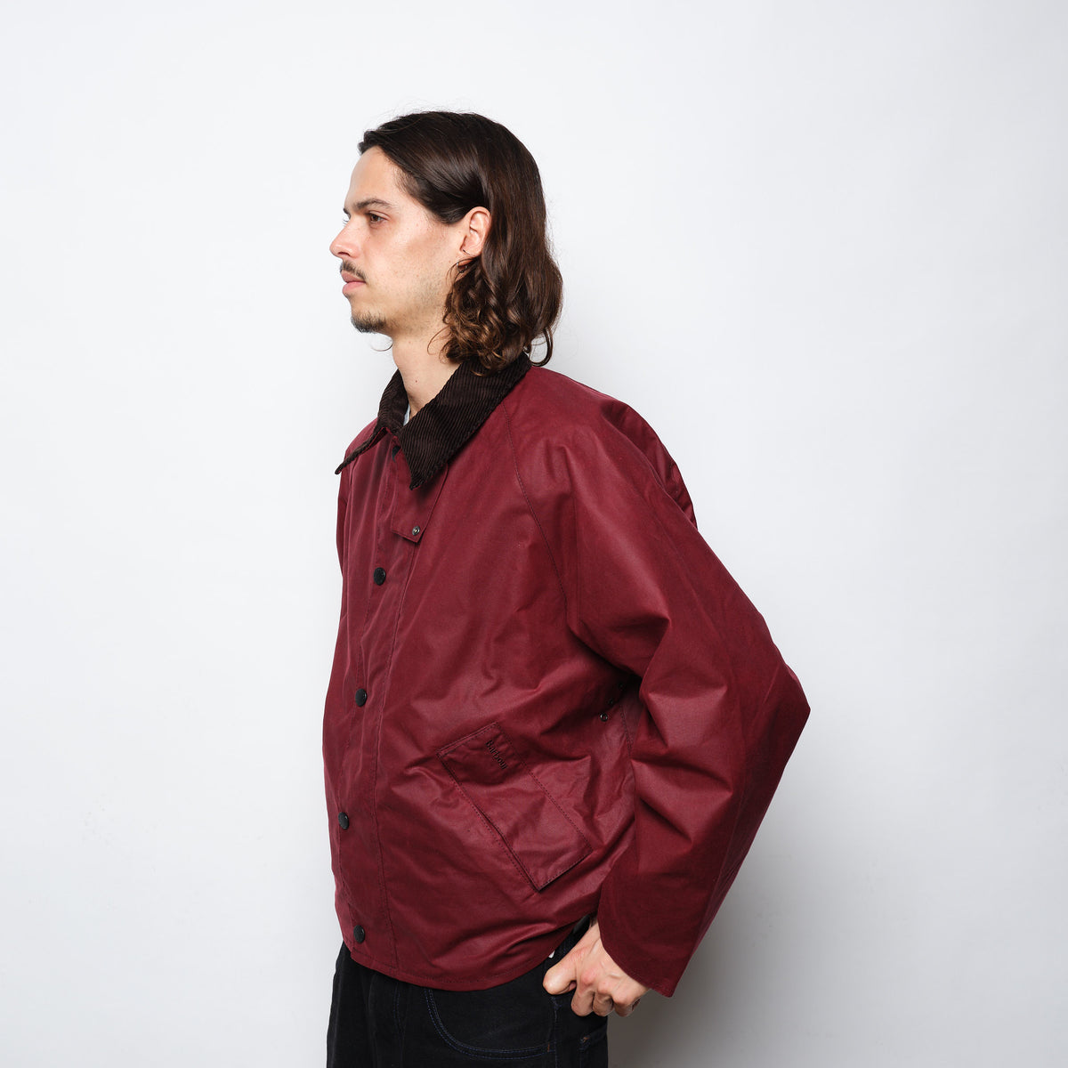 Barbour - OS Transport Wax Jacket (Biking Red)