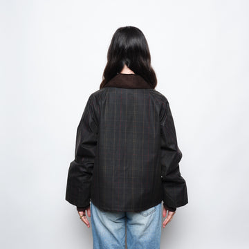 Barbour Arlene Checked Wax Jacket Women (Classic/Shadow Classic)