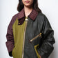 Barbour Arlene Wax Jacket Women (Golden Olive/Fern/Bordeaux)