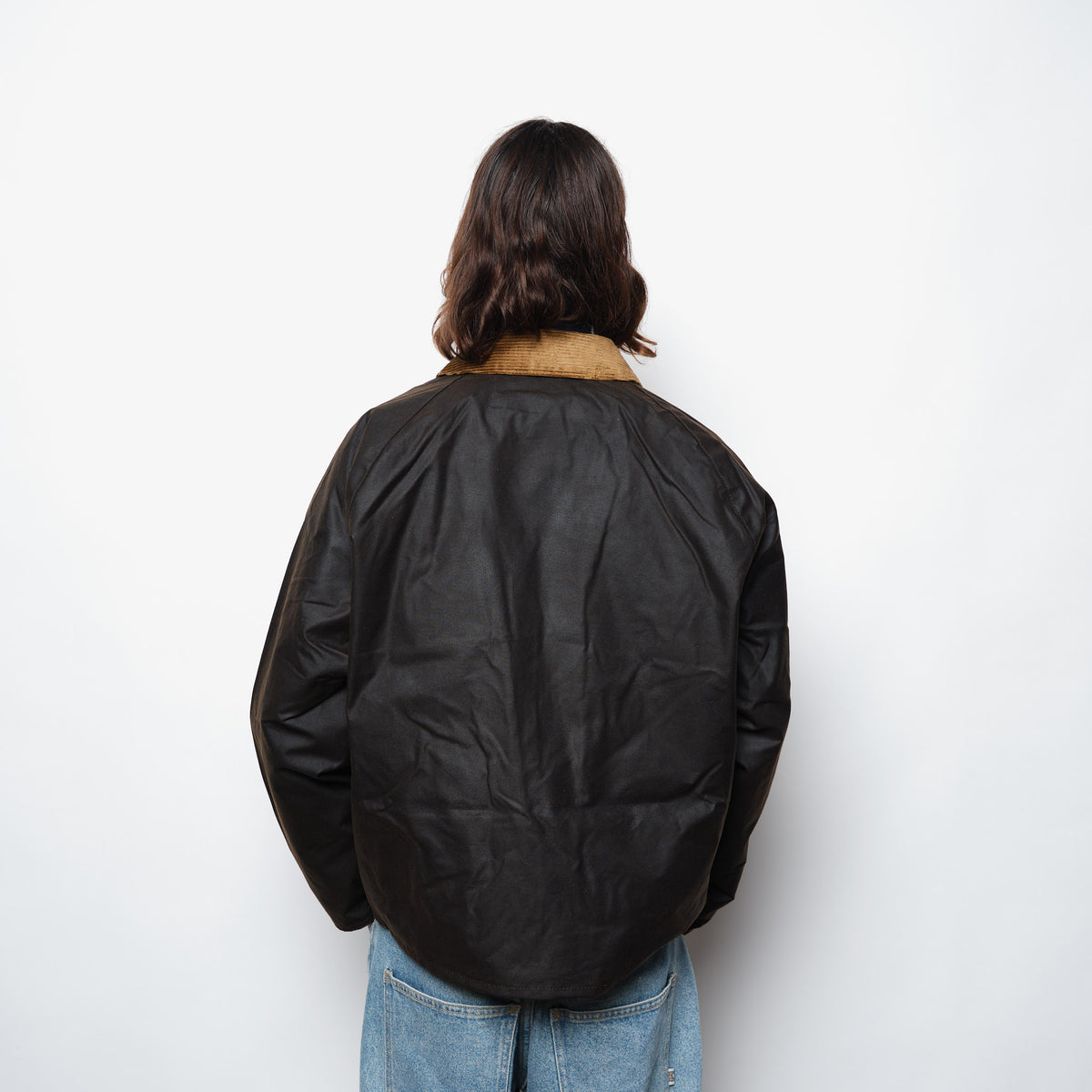 Barbour Four Pocket Transport Wax Jacket Dark Brown