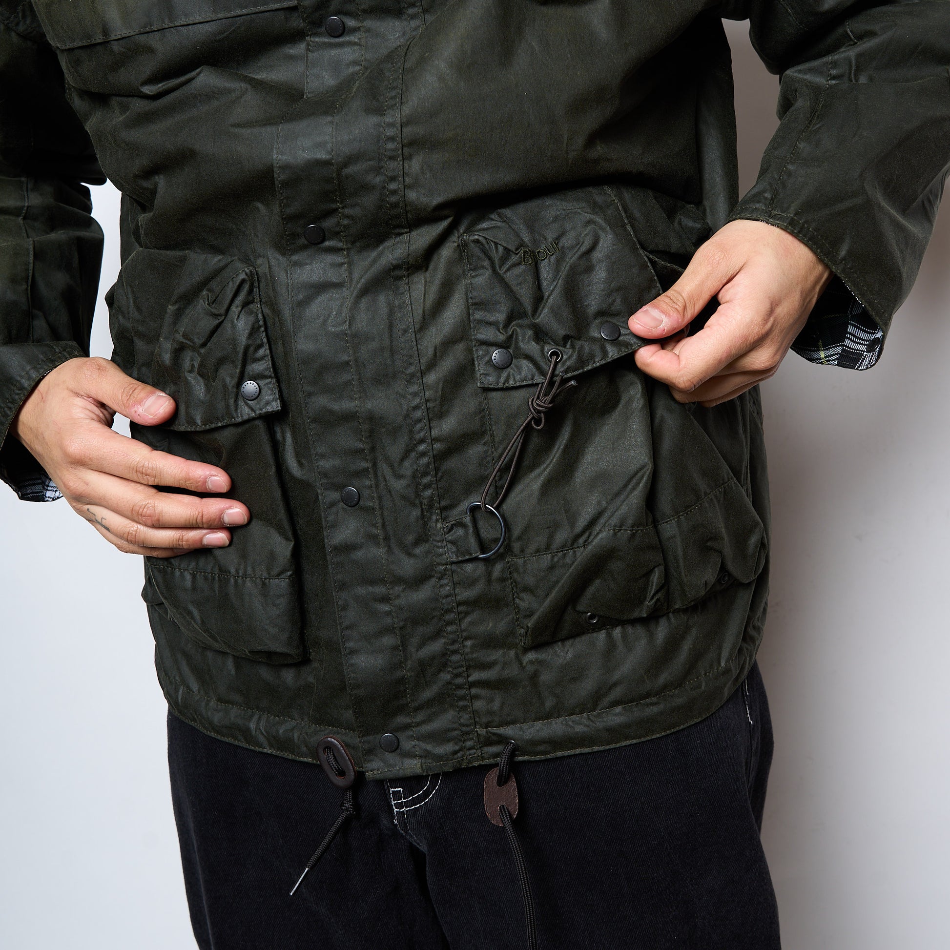 Barbour - Modified Durham Wax Jacket (Archive Olive)