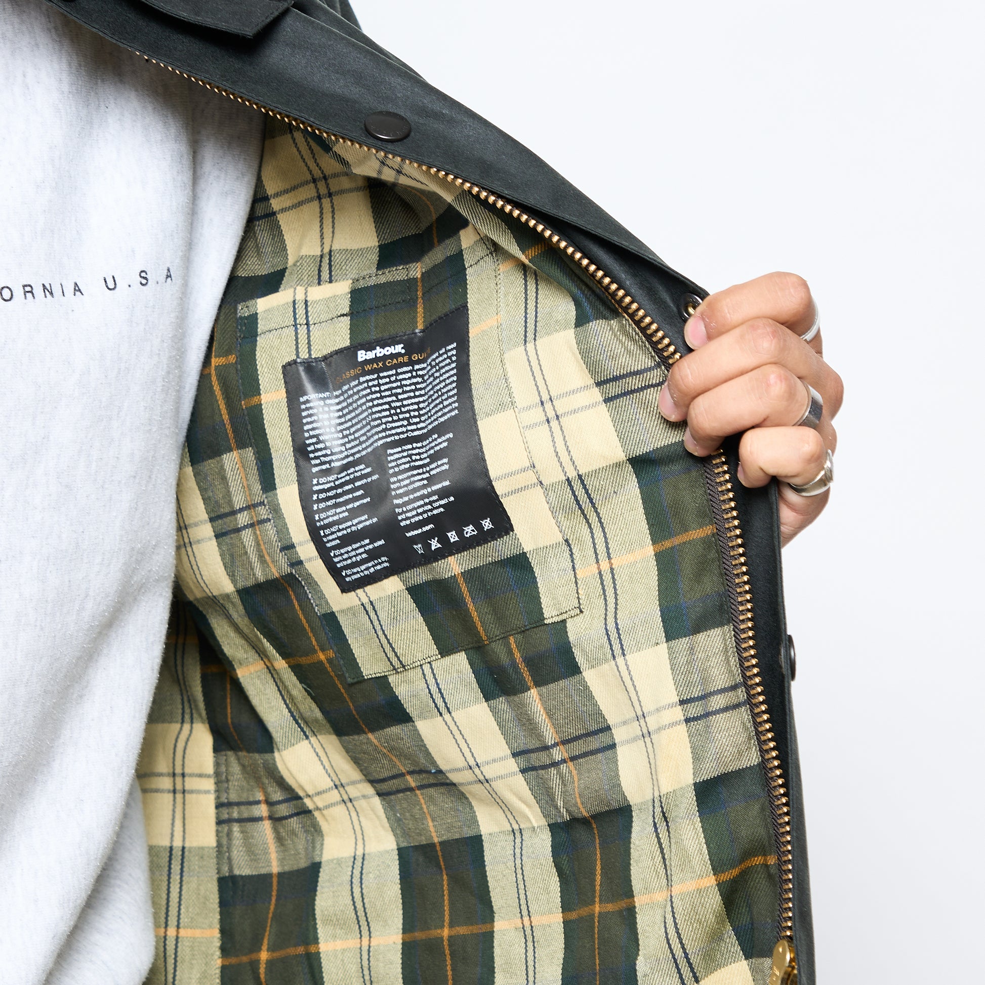 Barbour - OS Beaufort Wax Jacket (Sage)