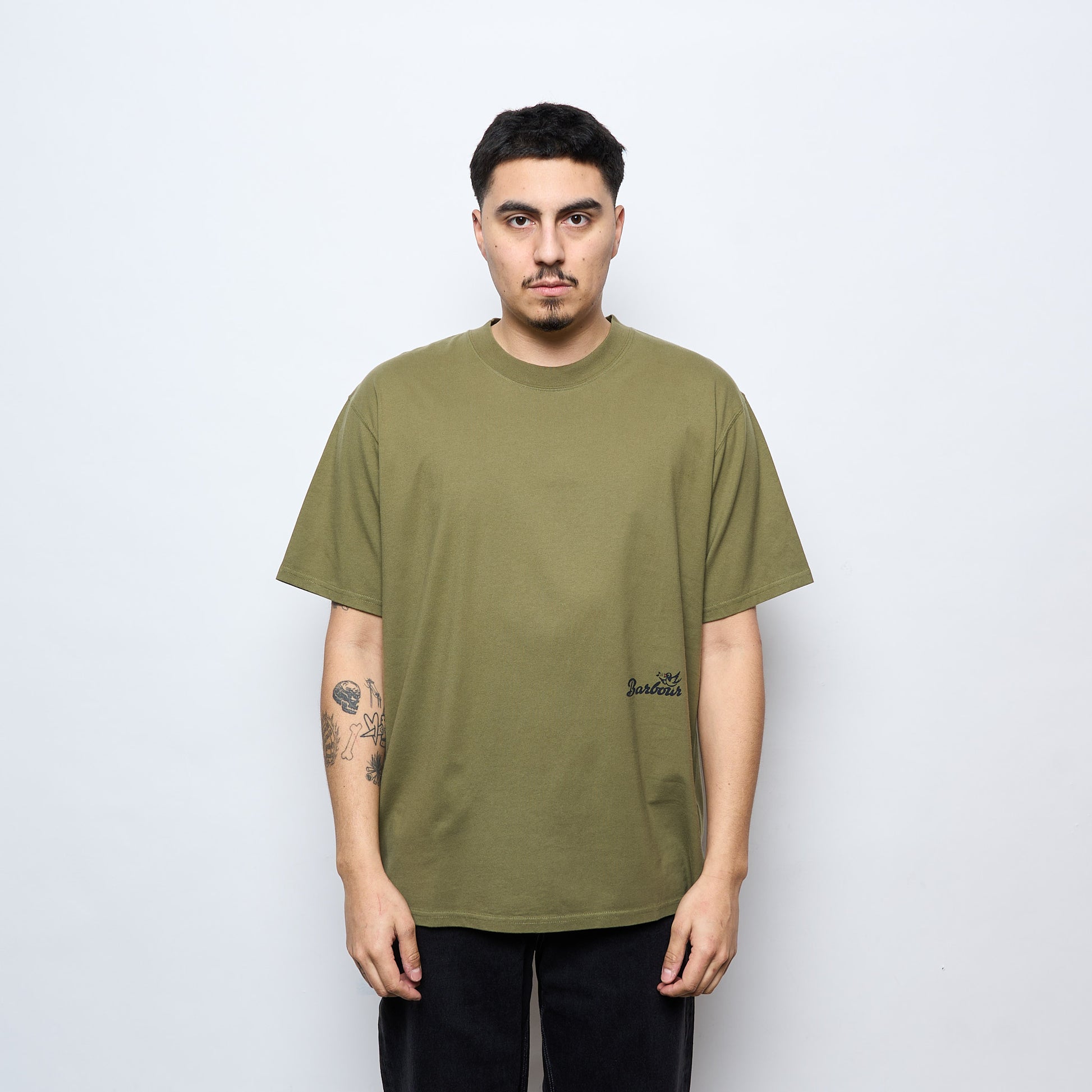 Barbour - Regence OS Fit Graphic T-shirt (Burnt Olive)