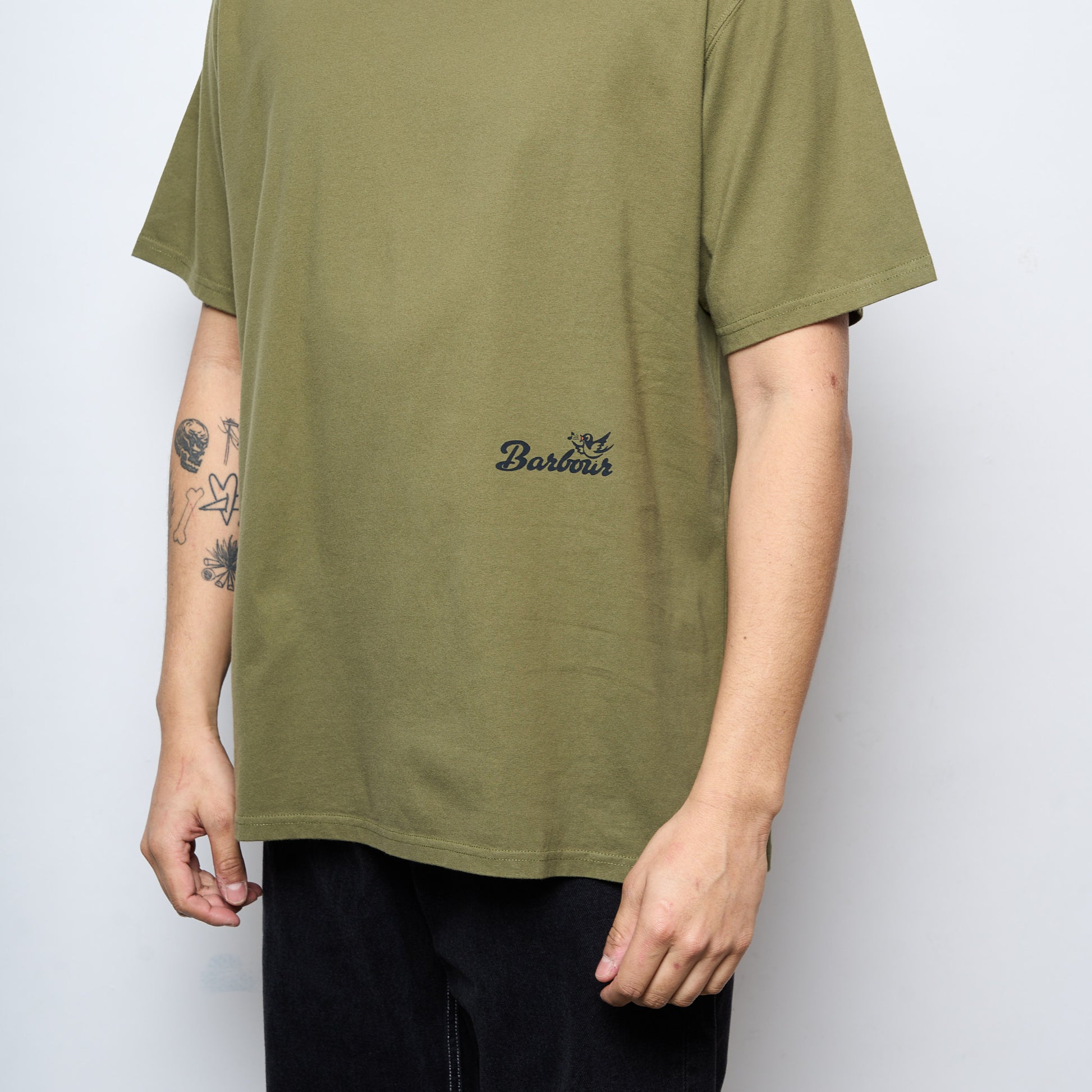 Barbour - Regence OS Fit Graphic T-shirt (Burnt Olive)