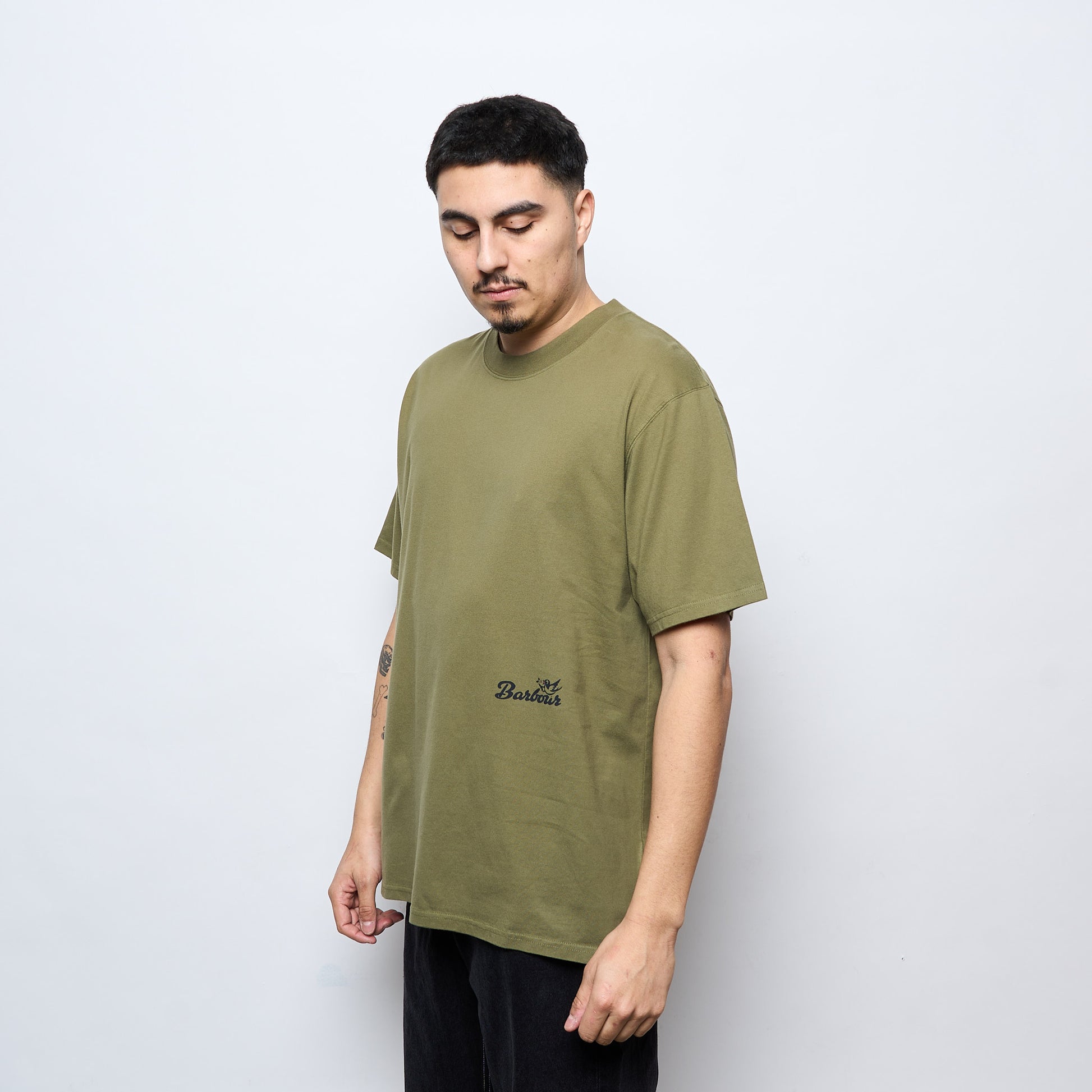 Barbour - Regence OS Fit Graphic T-shirt (Burnt Olive)