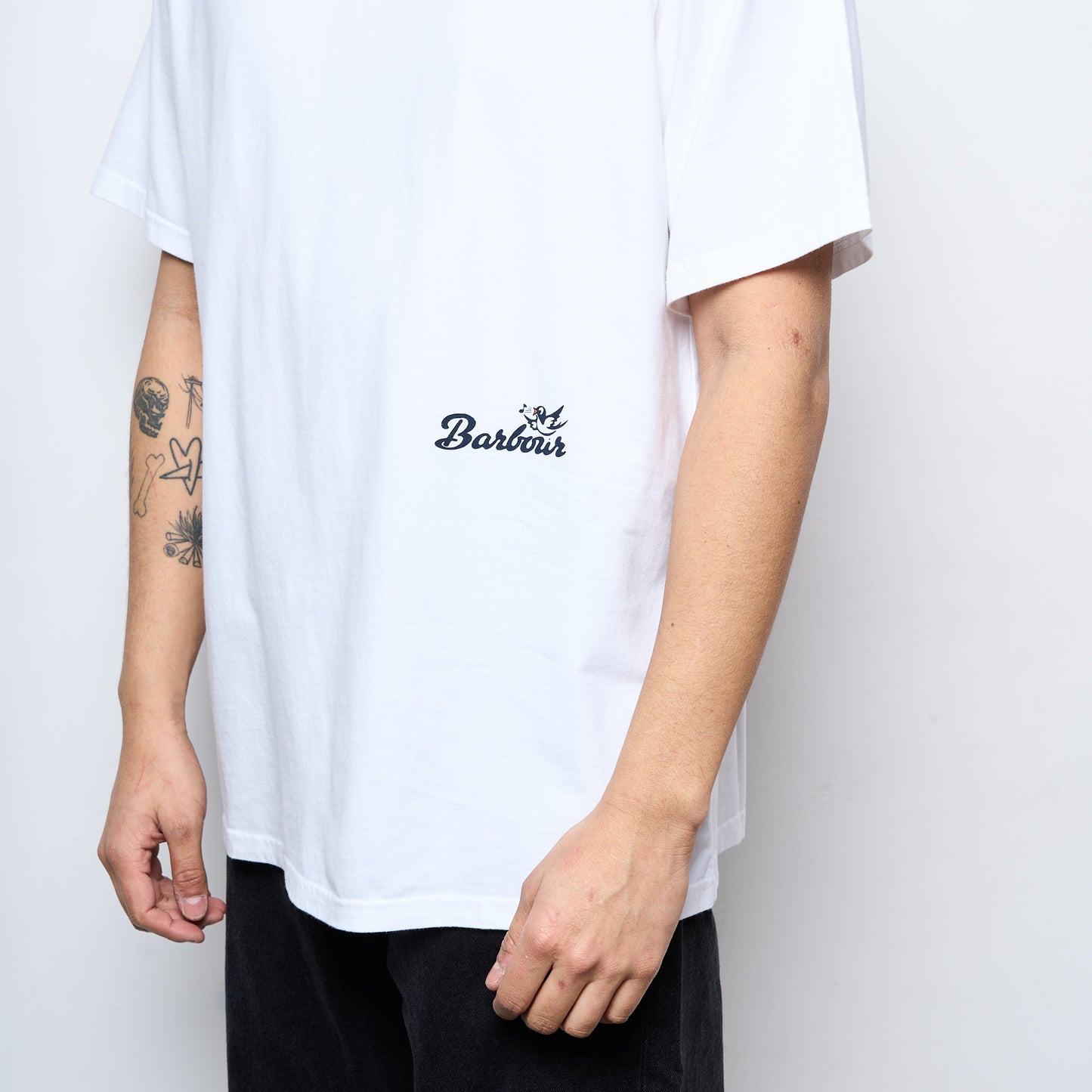 Barbour - Regence OS Fit Graphic T-shirt (White)