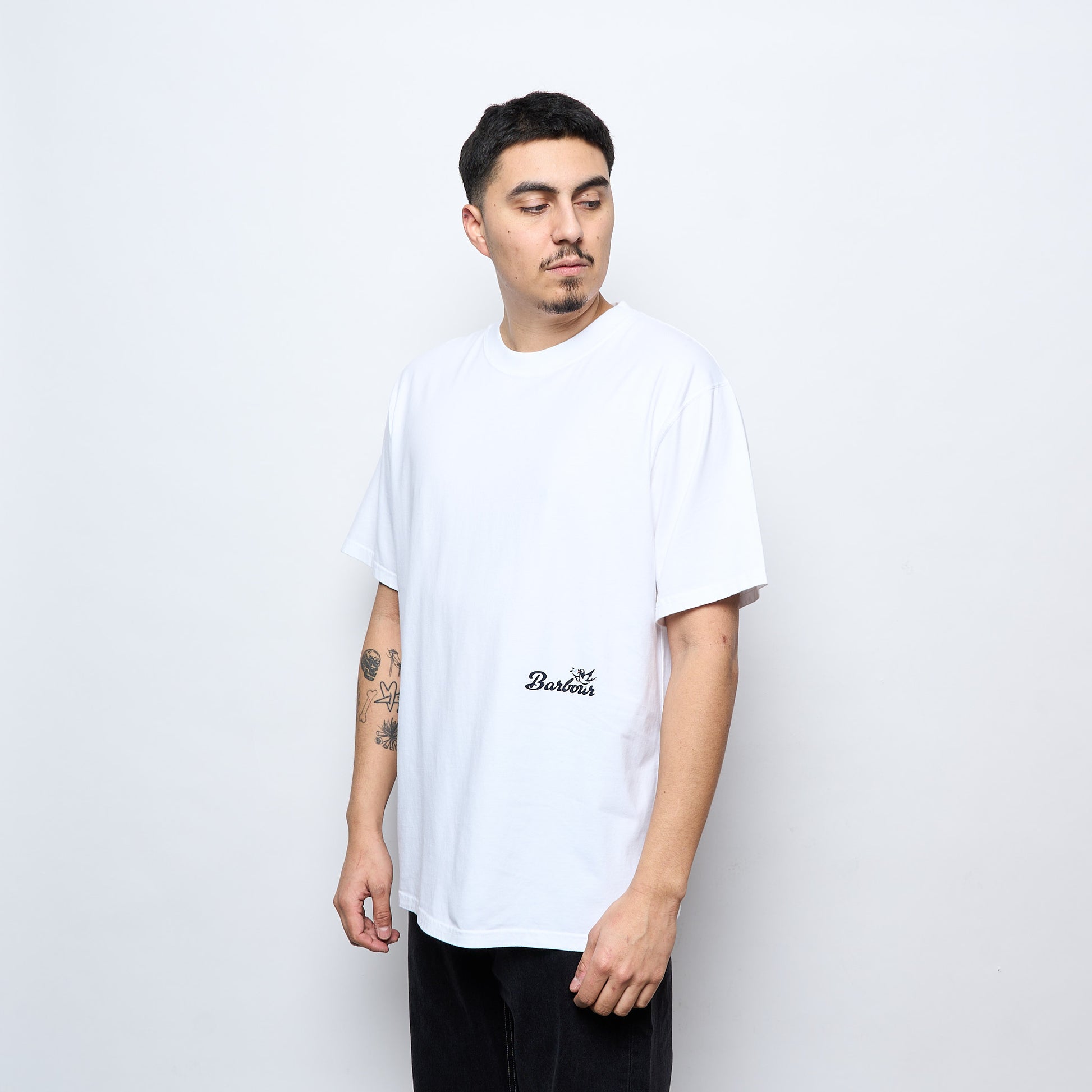 Barbour - Regence OS Fit Graphic T-shirt (White)