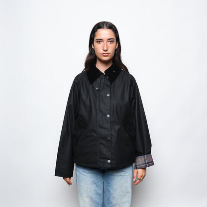 Barbour Transport Wax Jacket Women (Black/Modern)