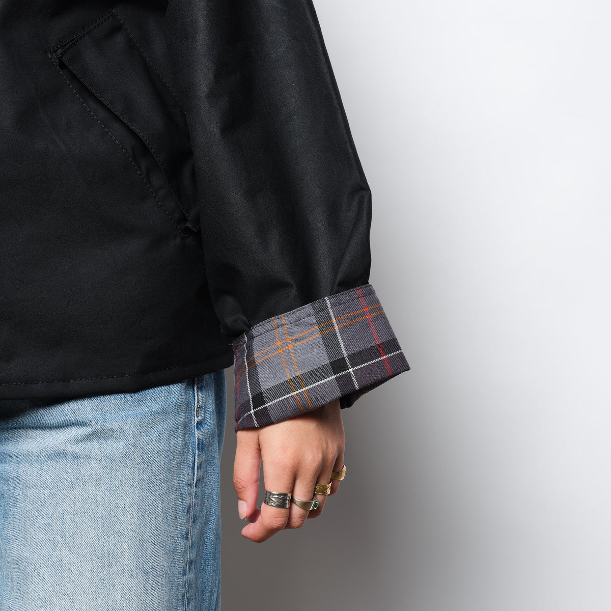 Barbour Transport Wax Jacket Women (Black/Modern)