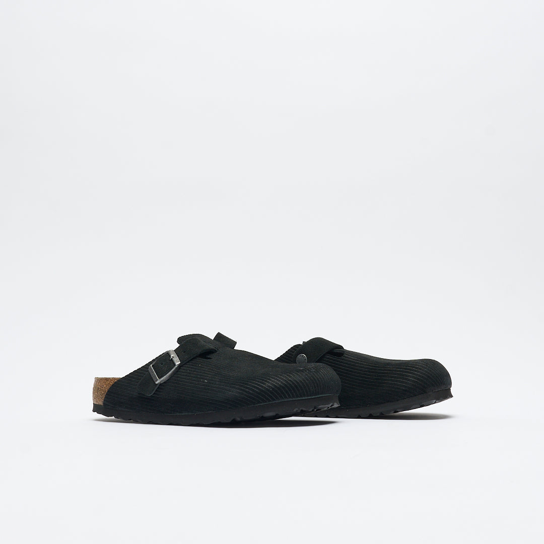 Birkenstock - Boston Corduroy  (Black)