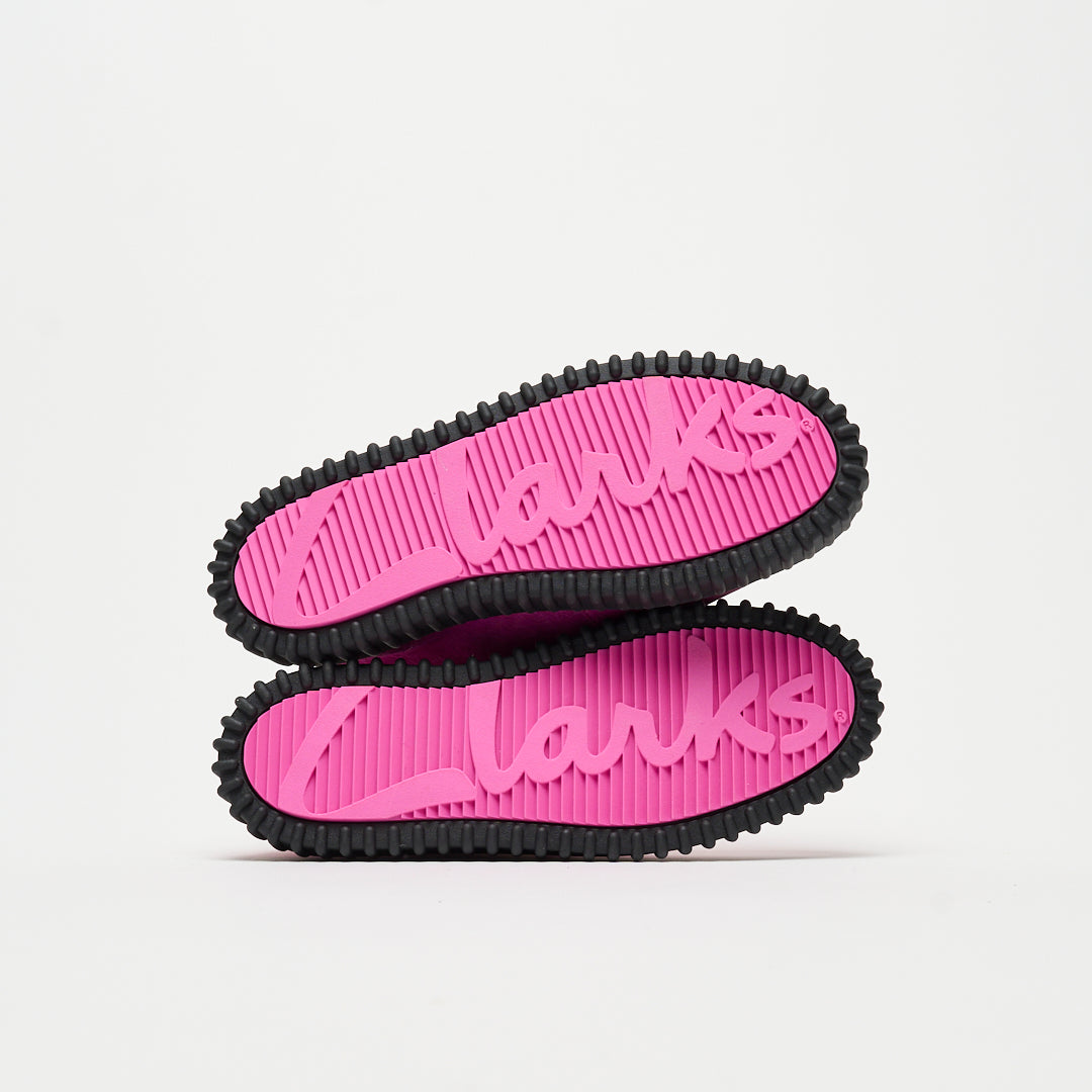 Bisous x Clarks Originals - Torhill Hi (Pink Interest)