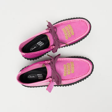 Bisous x Clarks Originals - Torhill Hi (Pink Interest)