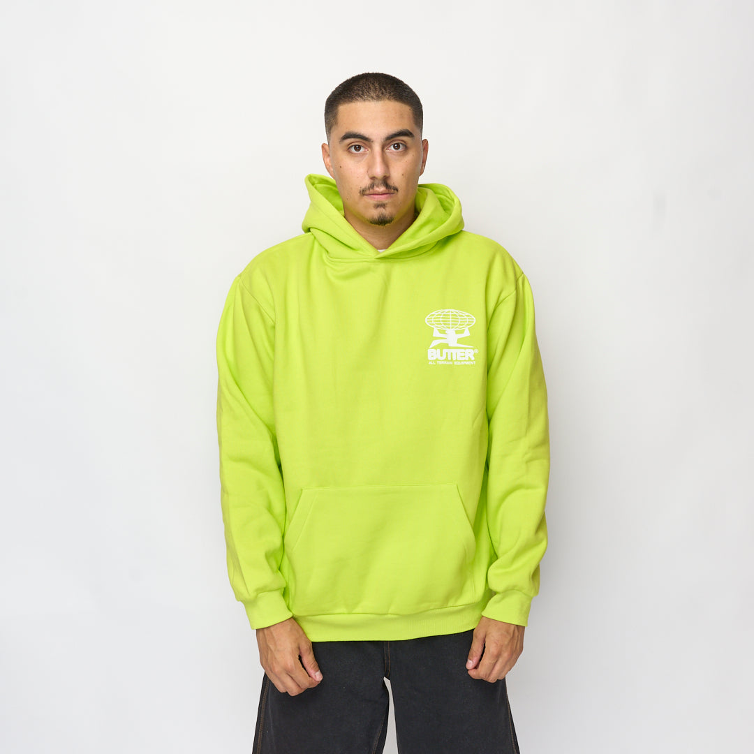 Butter Goods - All Terrain Pullover Hood (Safety Green)