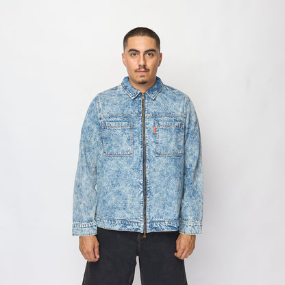 Butter Goods - Overdye Web Denim Jacket (Acid Wash Indigo)